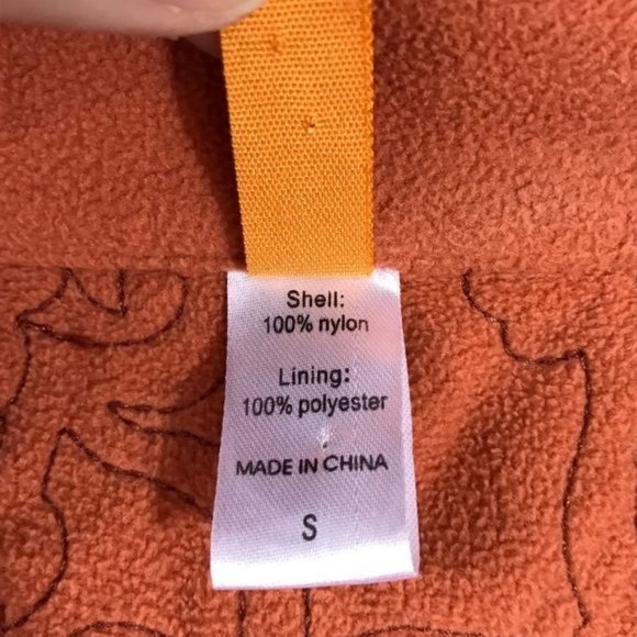 Lucy S quilted vest burnt orange - Picture 6 of 7